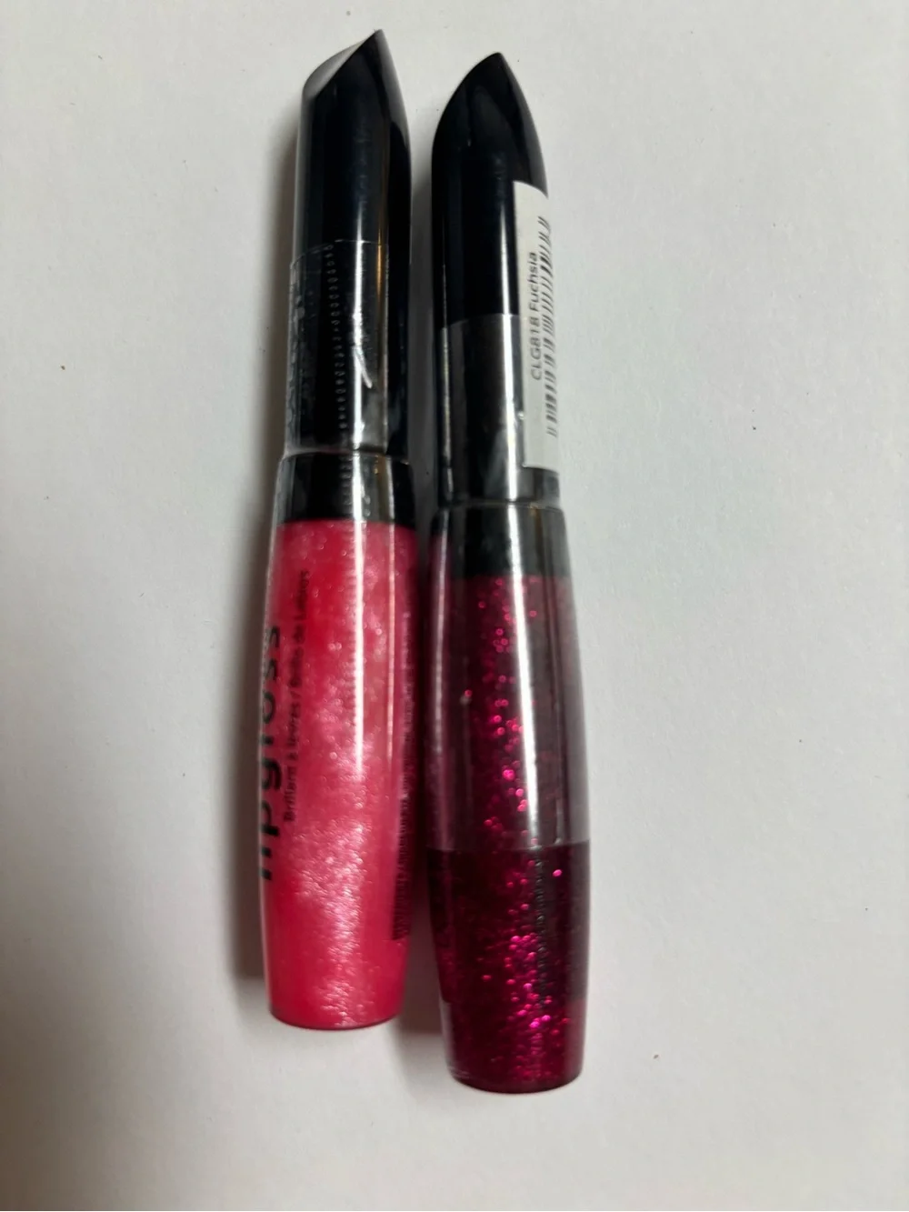 L.A. Colors Pink & Deep Magenta Lipgloss Duo
